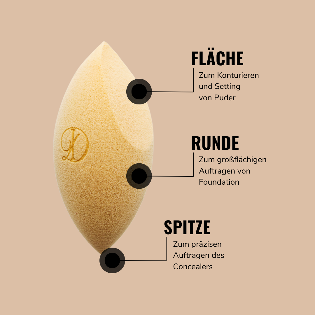 <img src="beauty-sponge-bundle.jpg" alt="Doppelpack 'Beauty Precision Sponge' Make-up-Schwämme für präzises Auftragen">