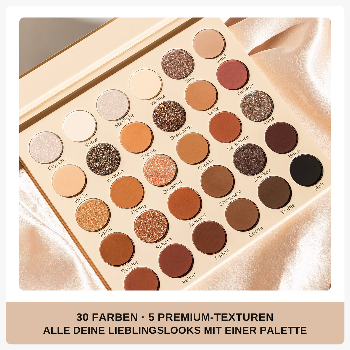 Lidschatten Palette "NUDE DREAM"
